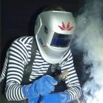 Suvirinimo skydelis 98x43mm savaime užtemstantis Dedra DES003 - Image 3