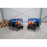 Reduktorinė malkų skaldyklė DK-600 su elektrinių 4kw variklių - Image 6