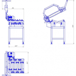 Rastų pjovimo staklės ViRK-25 - Image 5