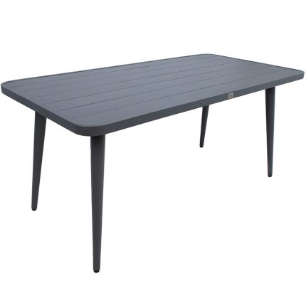 Stalas WALES 160x80xH75,5cm tamsiai pilkas 77706 HOME4YOU