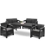 Sodo baldų komplektas Corfu Fiesta Set 29198008599 KETER