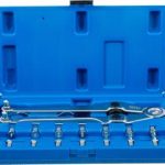 Dirželio įtempiklis su keičiamais antgaliais  | reguliuojamas | Ø 2,5 - 9 mm (1464)