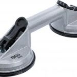 Dvigubos prisisiurbiantis kėliklis | aliuminis | Ø 115 mm (7993)