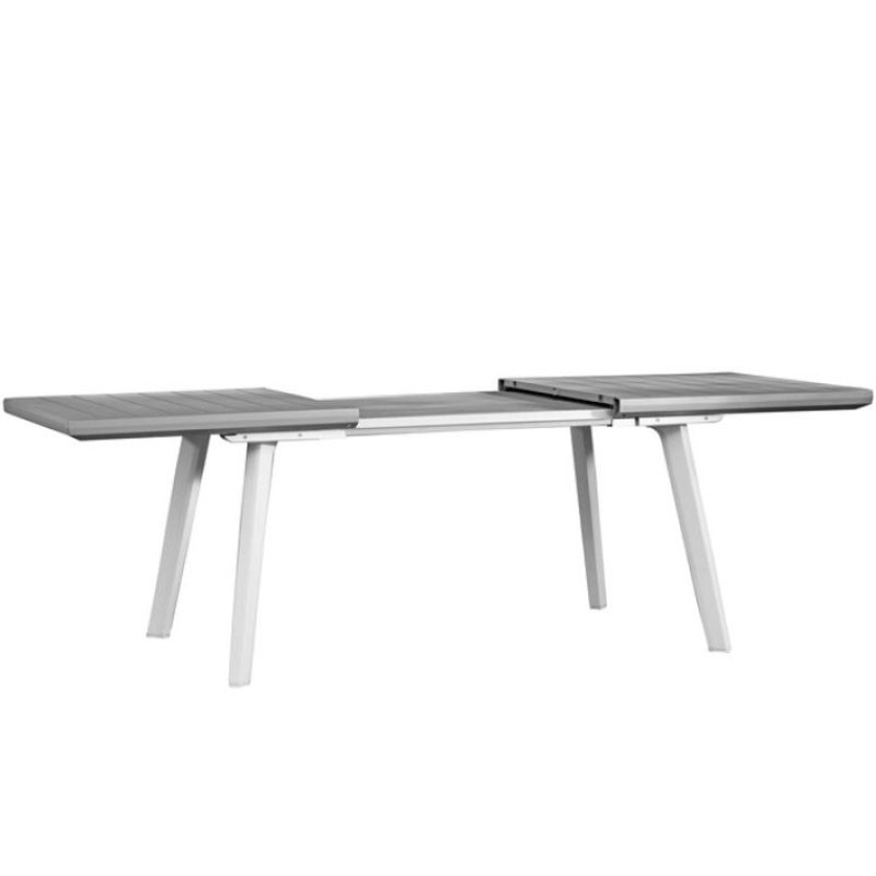 e909b9d3-7d83-40cb-9cbd-05f8625498c8 Ištraukiamas sodo stalas Harmony Ištraukiamas pilka/šviesiai pilka; 29202278999 KATERA - Image 1