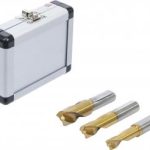 Grąžtai kontaktiniams taškams nugręžti | 5% kobalto plienas | 3 vnt. (5081)