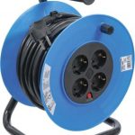 Ilgintuvas su rite 25 m | 3x1,5 mm² | 4 kištukiniai lizdai | IP 20 | 3000 W (3361)