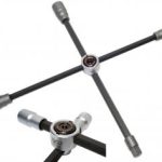 Keturių krypčių ratų veržliaraktis sunkvežimiams | 24 x 27 - 32 x 20 mm (3/4") (1458)