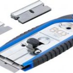 Lipdukų grandiklis | 40 mm | su 6 metaliniais gramdymo peiliukais (70911)