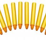Markeriai / Žymekliai | geltoni | 12 vnt. (8823)