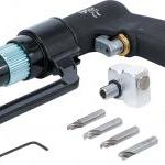 Pneumatinis suvirinimo taškų nugrežėjas su rinkiniu (3205)