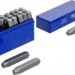 Raidžių išmušėjų rinkinys A iki Z | 10 mm (2035)