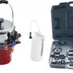 Stabdžių sistemos nuorinimo prietaisas su adapteriais | 17 vnt. (9783)