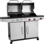 Lauko kepsninė / grilis | 2 viename | anglis / dujos | Nerūdijantis plienas | 8.2 kW (YG-20030)