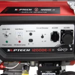 Benzininis generatorius SUPTECH 12000E-II (vienfazis) - Image 3