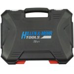 Galvučių rinkinys 72vnt, 1/2"+1/4" Dedra 17K072 - Image 2