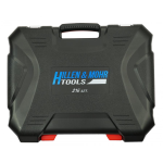 Galvučių-raktų rinkinys 216vnt, 1/2"+1/4"+3/8" Dedra 17K216 - Image 2