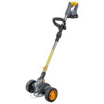 Akumuliatorinis žolės trimeris su ratukais Powermat PM-PKA-2AHM