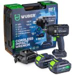 Akumuliatorinis smūginis veržliasukis 20V, 1000Nm, 1/2 " WUBER W04603