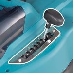 Akumuliatorinė kompaktiška vejapojovė Makita, 5,0Ah akumuliatorius, kroviklis DLM330RT - Image 7