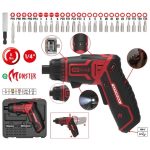 Akumuliatorinis suktuvas eMONSTER su 1/4´´ antgalais 27 vnt,, KS Tools 515.6500_KST - Image 2