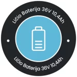 Elektrinis paspirtukas EMScooter Urban-S2 - Image 12