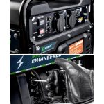 Benzininis inverterinis generatorius 3500W, 230V Wuber WR-PG-4000I - Image 7