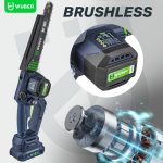 Akumuliatorinis mini grandininis pjūklas WUBER 20V W04535 - Image 4