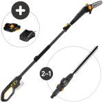 Aukštapjovė akumuliatorinė su žirklėmis TEXAS PHX/PCX2000 20V su baterija