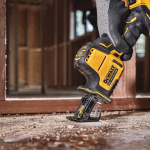 Akumuliatorinis tiesinis pjūklas DeWalt DCS369N-XJ, 18 V, (be akum. ir krov.) - Image 3