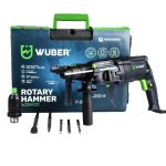 Perforatorius SDS+ 2500W, 2 griebtuvai + priedai WUBER W28920 - Image 17