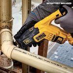 Akumuliatorinis tiesinis pjūklas DeWalt DCS367N-XJ, 18 V, (be akum. ir krov.) - Image 3