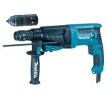 Perforatorius MAKITA HR2630TJ SDS+ 800W 2.4J (2 griebtuvai) - Image 2