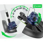 Akumuliatorinis trimeris Wuber W04003 – 20V 2.0Ah Share+System su 3 galvutėmis - Image 8
