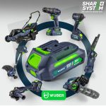 Akumuliatorinis trimeris Wuber W04003 – 20V 2.0Ah Share+System su 3 galvutėmis - Image 15