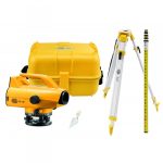 Elektroninis nivelyras NIVEL SYSTEM EL-32 su stovu SJJ1 ir matuokle TS-5