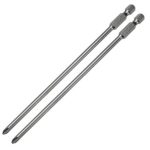 Atsuktuvų antgaliai DEDRA DED71581, PH2x155mm, 2 vnt., lizdinė plokštelė - Image 2