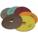 Diskas poliravimui deimantinis 125mm GR200 DEDRA H12G0200