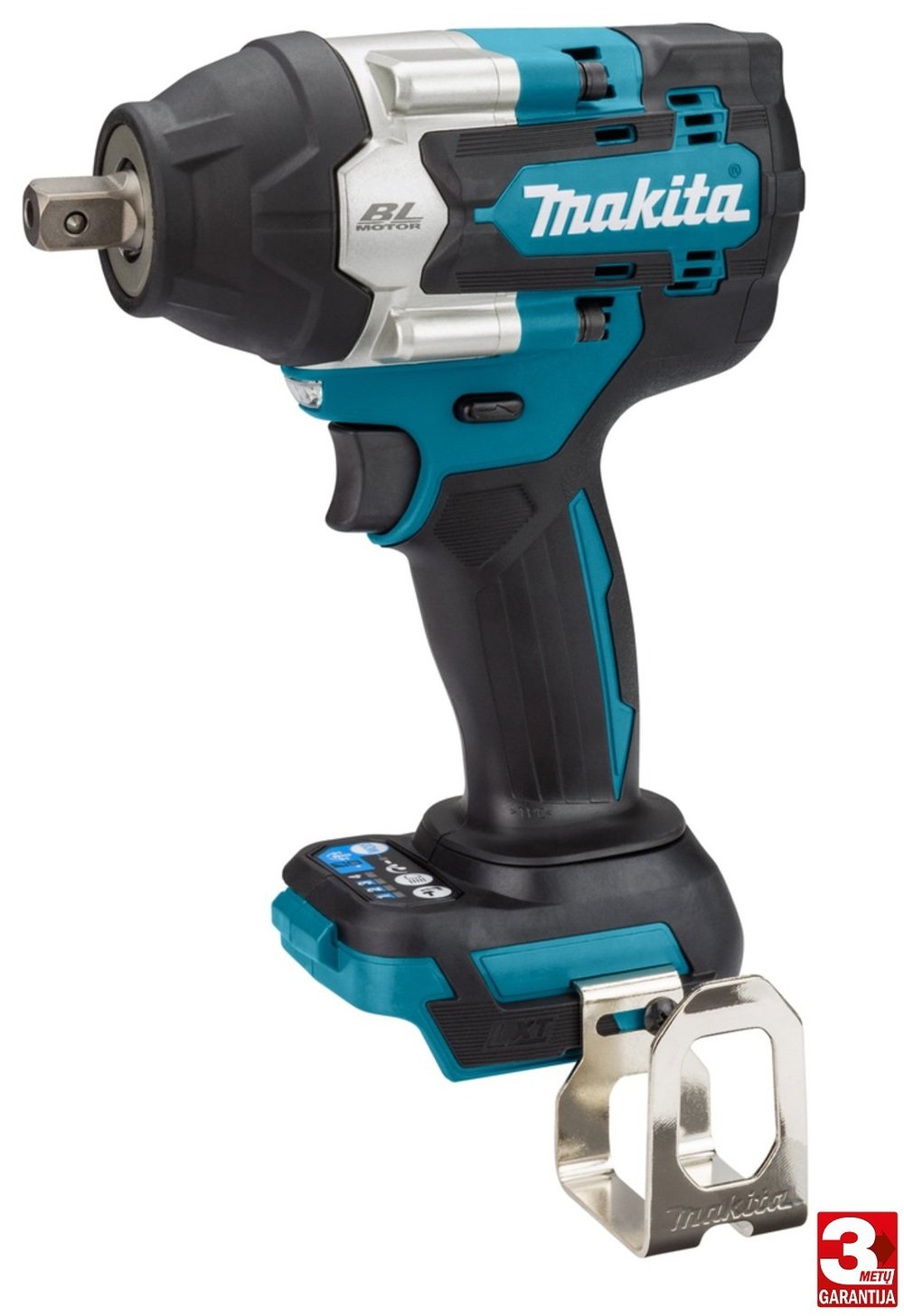 5 Makita DTW701Z akumuliatorinis smūginis veržliasukis (Be 18V akumuliatorių ir kroviklio) - Image 1
