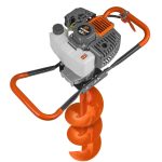 Benzininis žemės grąžtas 3,8kW + 3 grąžtai WUBER WR-GD-520 - Image 3