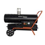 Dyzelinis šildytuvas netiesioginio degimo su kaminu 30kW KD11715 - Image 2