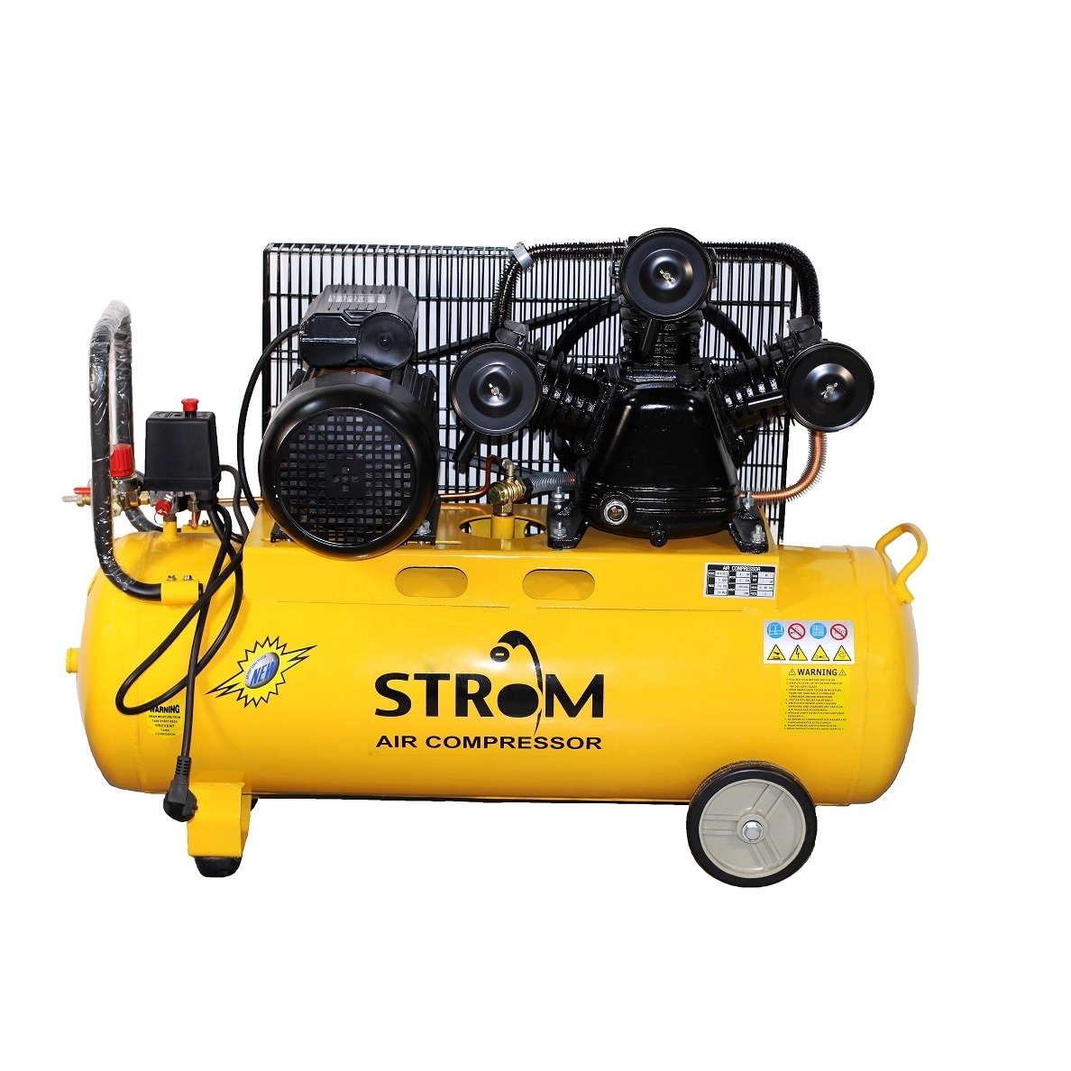 144 Oro kompresorius 80L, 230V STROM W-0.36/8 - Image 1