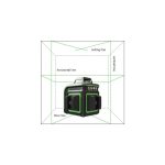 Lazerinis nivelyras ADA CUBE 360 2V GREEN Professional Edition (žalios linijos) - Image 2