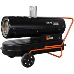 Netiesioginio degimo dyzelinis šildytuvas 40kW (su kaminu) Kraftdele KD11714