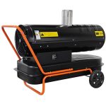 Netiesioginio degimo dyzelinis šildytuvas 40kW (su kaminu) Kraftdele KD11714 - Image 4