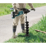 Akumuliatorinis žemės gręžtuvas Makita DDG460ZX7 2x 18V - Image 8