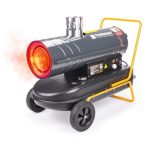 Dyzelinis šildytuvas netiesioginio degimo su kaminu 30kW + LCD ekranas PM-NAG-30SKN - Image 2