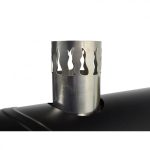 Netiesioginio degimo dyzelinis šildytuvas 40kW su termostatu ir kaminu G80426 - Image 6