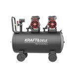 Oro kompresorius betepalinis 100L Kraftdele KD1392 - Image 2