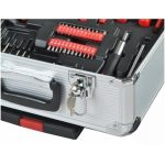 Įrankių rinkinys aliuminiame lagamine su ratukais 187 vnt. KD314 - Image 8