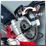 Vartomas universalus pjūklas Einhell TH-SM 2131 Dual 430083 - Image 2